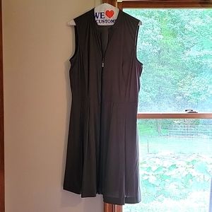 Zipper front dress